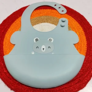 বেবি ফুল সিলিকন বিব - Silicone Bibs